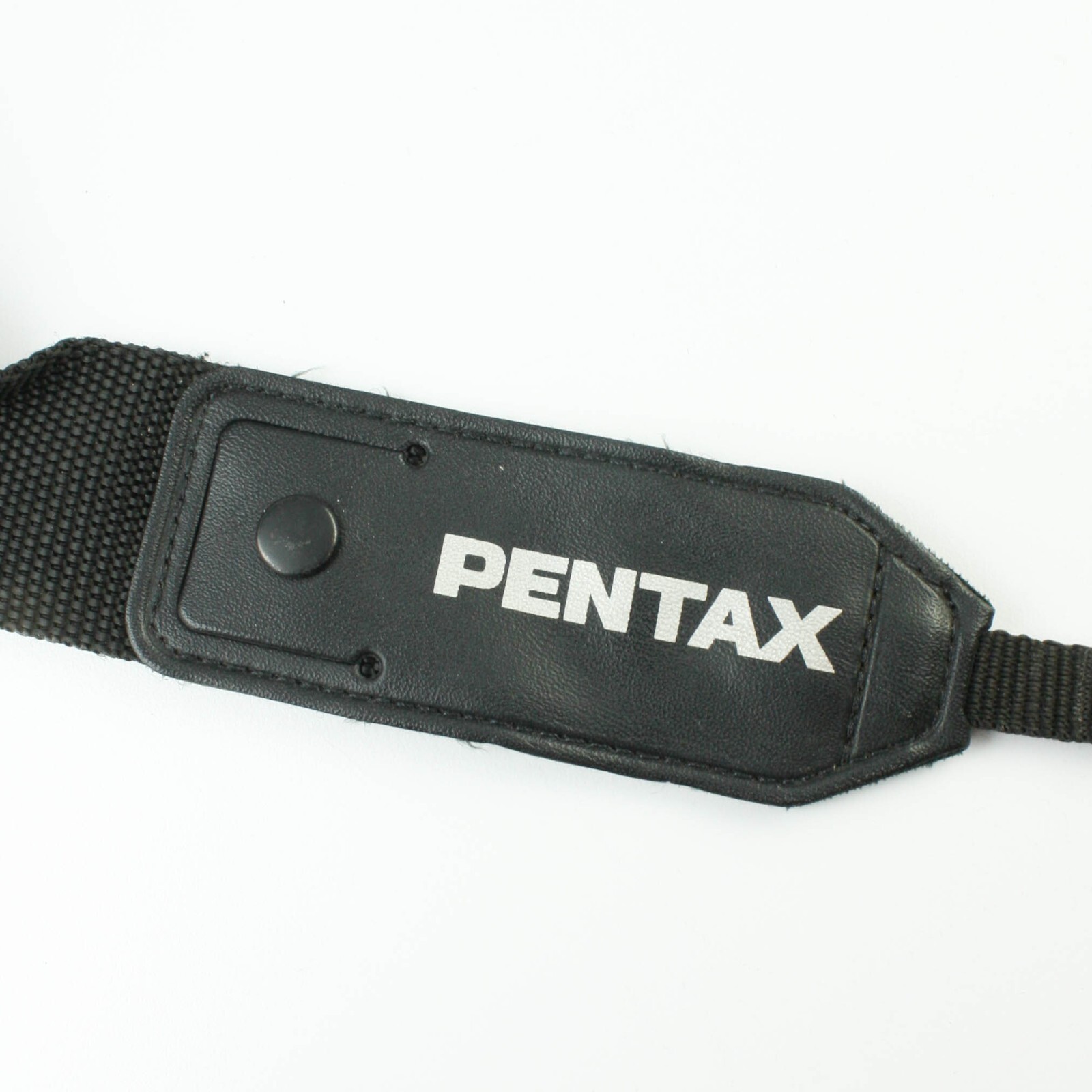 Pentax  - 1 1/2" Wide Black - Nylon/Faux Leather Camera Strap for SLR