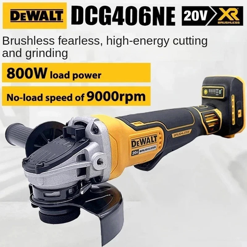 Dewalt DCG406 125MM 9000RPM Brushless Angle Grinder Cordless Cutting Machine