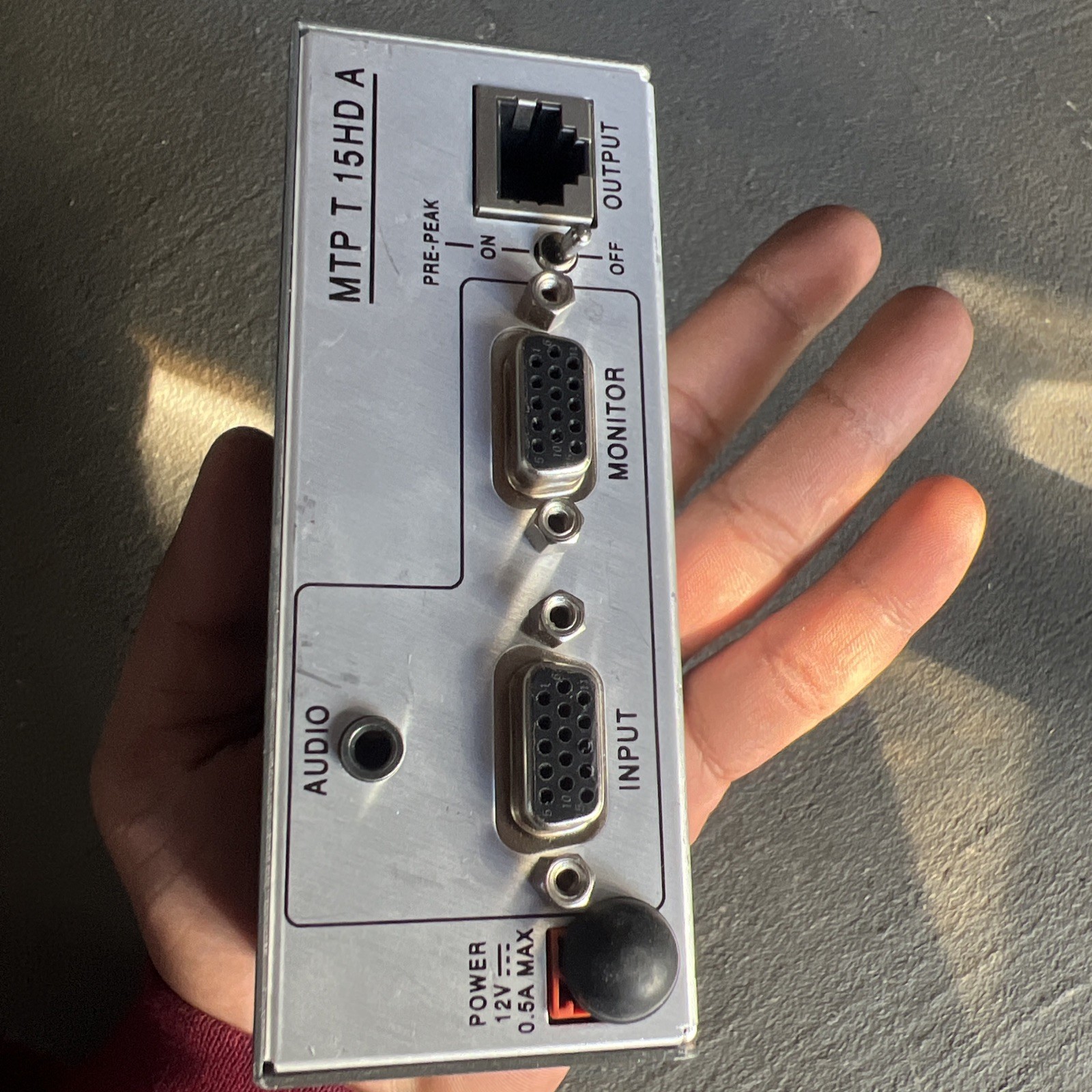 Extron MTP T 15HD A Series Twisted Pair Transmitter Receiver