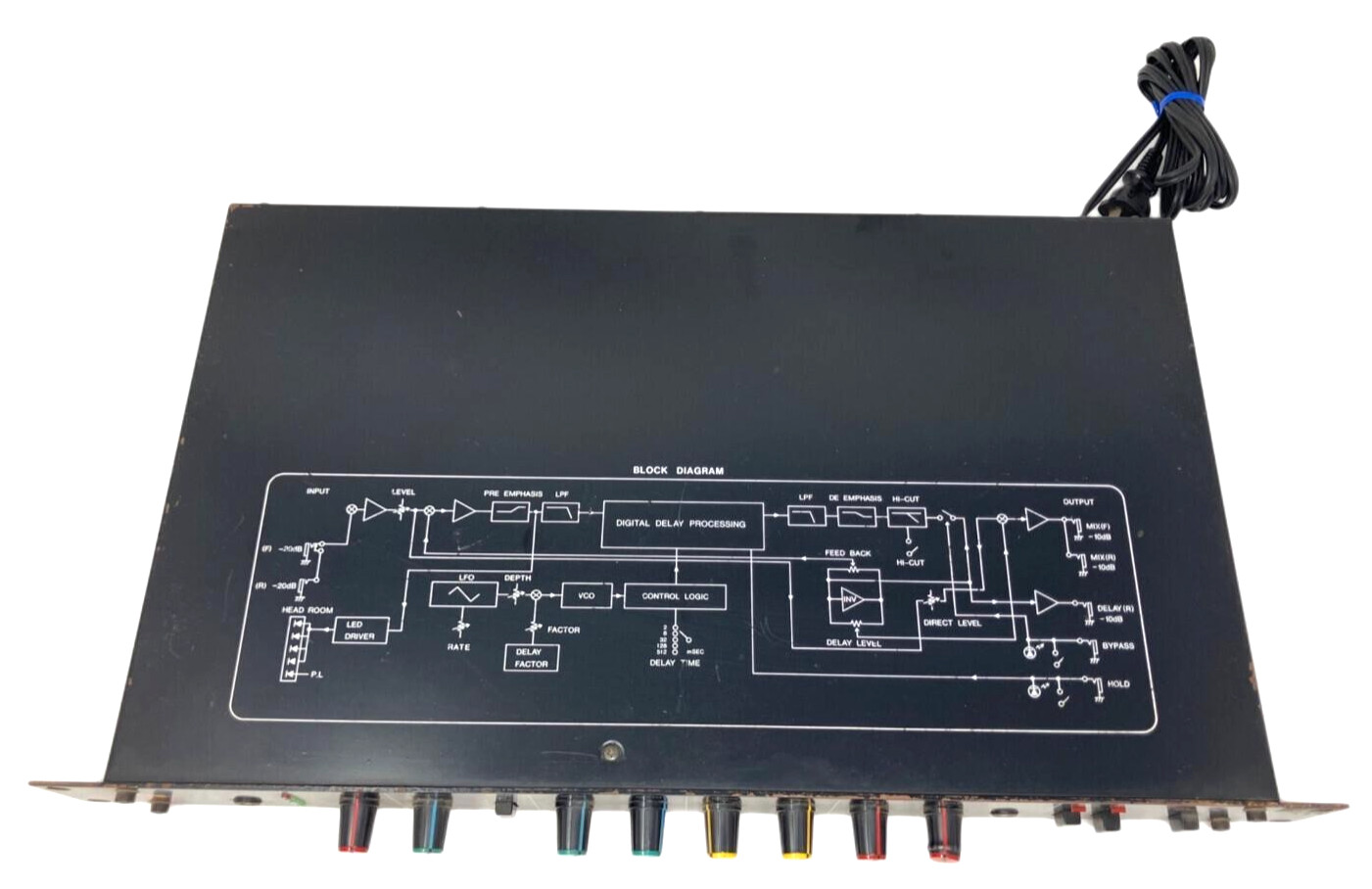 Vesta Kozoh Digital Delay 1U Rack Effect DIG-412 AC100V