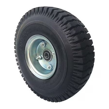 Zoro Select 53Cm77 Solidwheel, 10 3/16"Dia, 390Lb, 4.10/3.50-4, 53Cm77