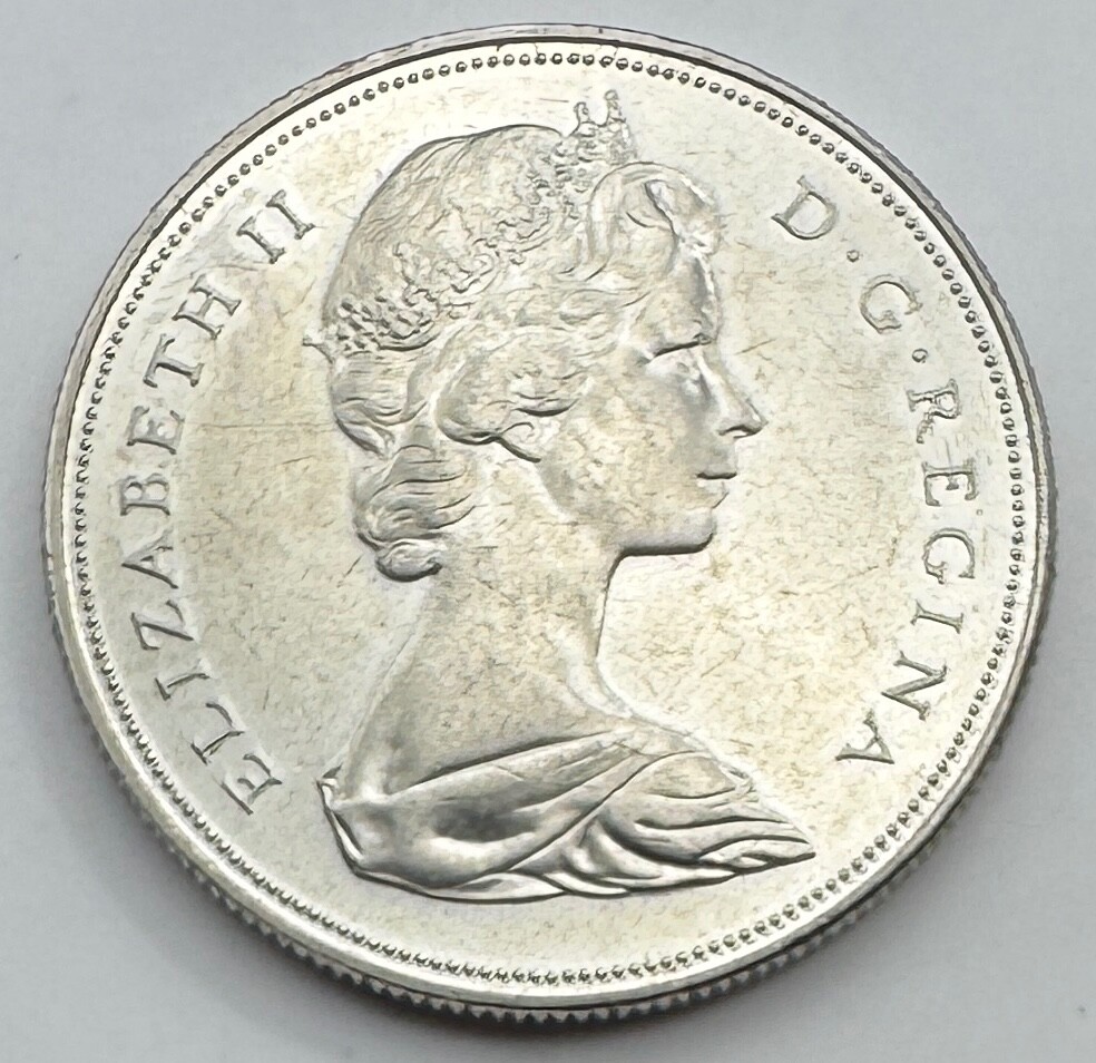 1969 Canada Dollar- Canadian 1D Coin - Proof-like - Voyageur -Free Shipping