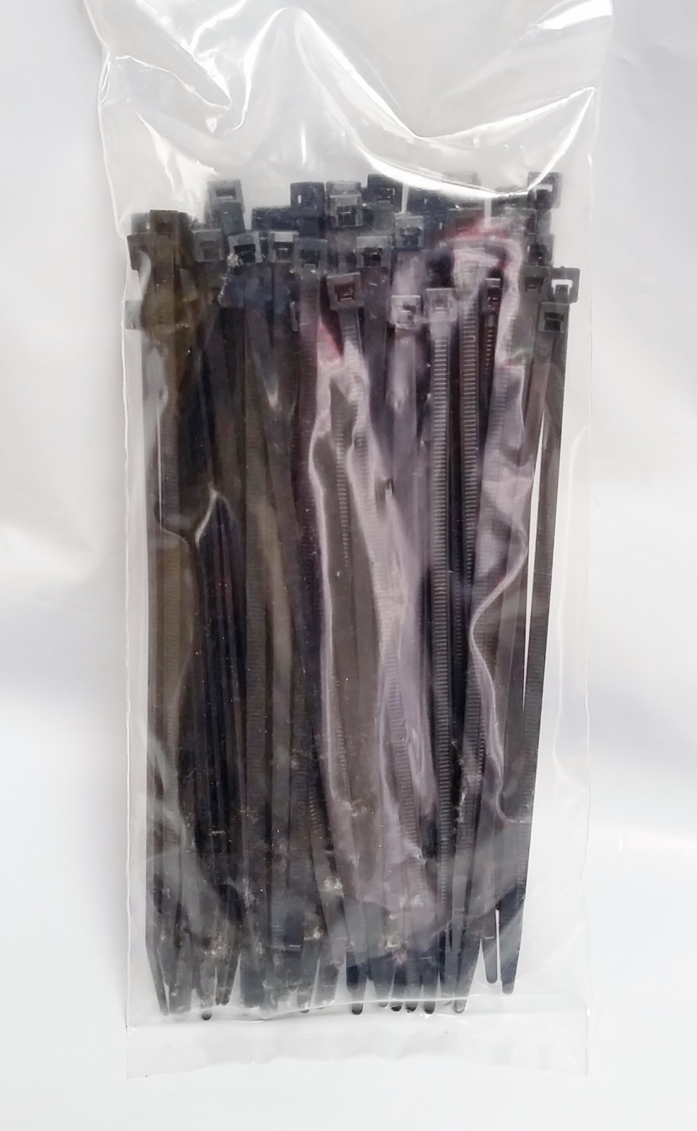 5" Nylon Cable Zip Tie 40 lb 100 Count Black, co