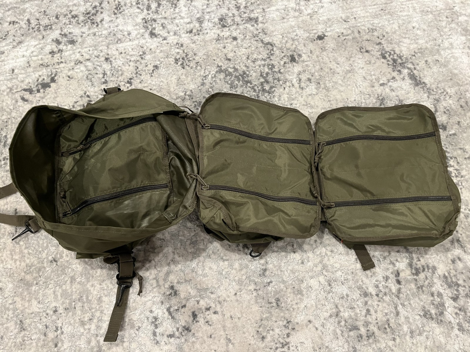 M17 Tri-Fold Medic Bag FA110 by Elite First Aid - Olive Drab