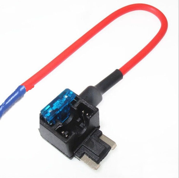 12V 10A Low Profile Mini Piggy Back Car Fuse Holder Motorcycle Automotive AWG