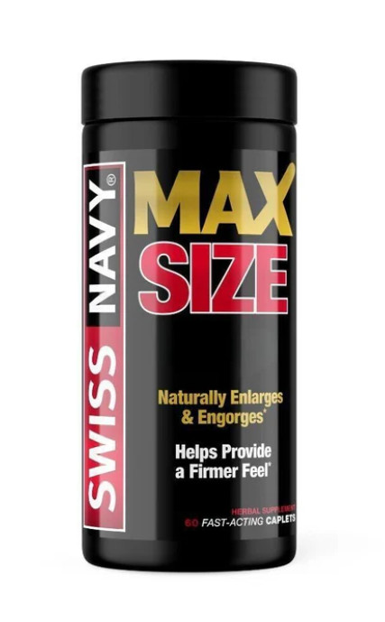 MAX Size Male Enhancement Formula 60 Caplets Bottle