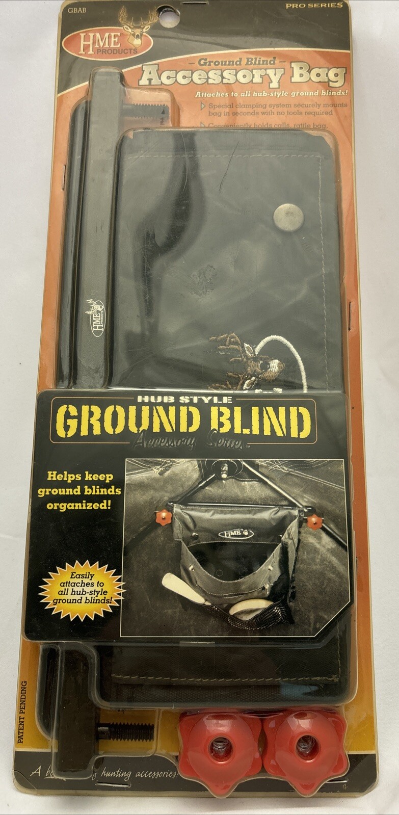 HME Ground Blind Organizer Accessory Bag for Hub Style Pro Series 3 Easy Steps