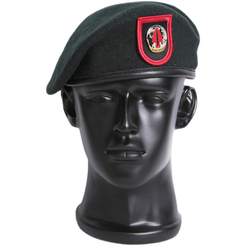 U.S.ARMY SPECIAL OPERATIONS COMMAND GREEN BERET WOOL BATTLE CAP