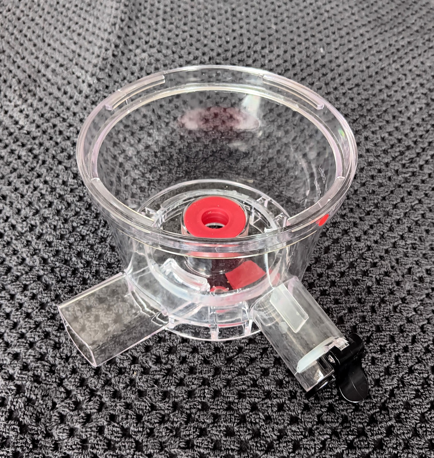 Omega Cold Press Juicer JC300 Extractor Bowl Replacement Clear Plastic