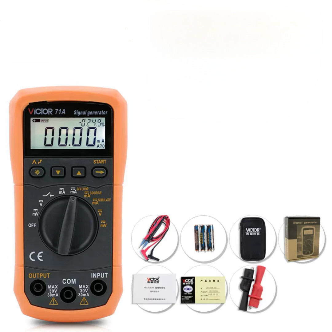 4-20Ma Calibration Signal Source Generator Vc79 Multifunction Process Calibrator