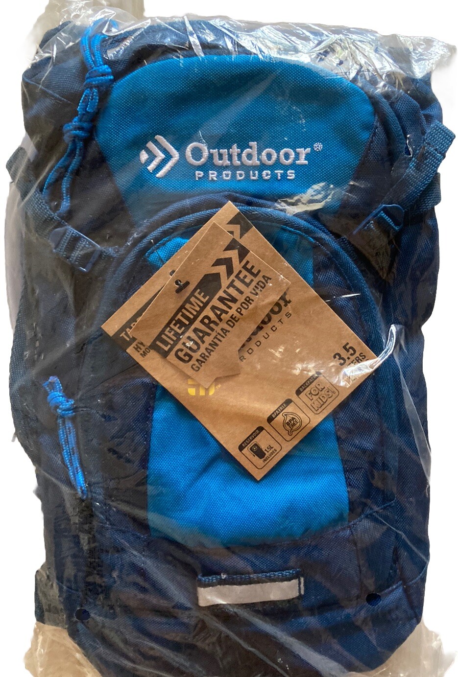 Outdoors Products Tadpole Hydration Pack Blue