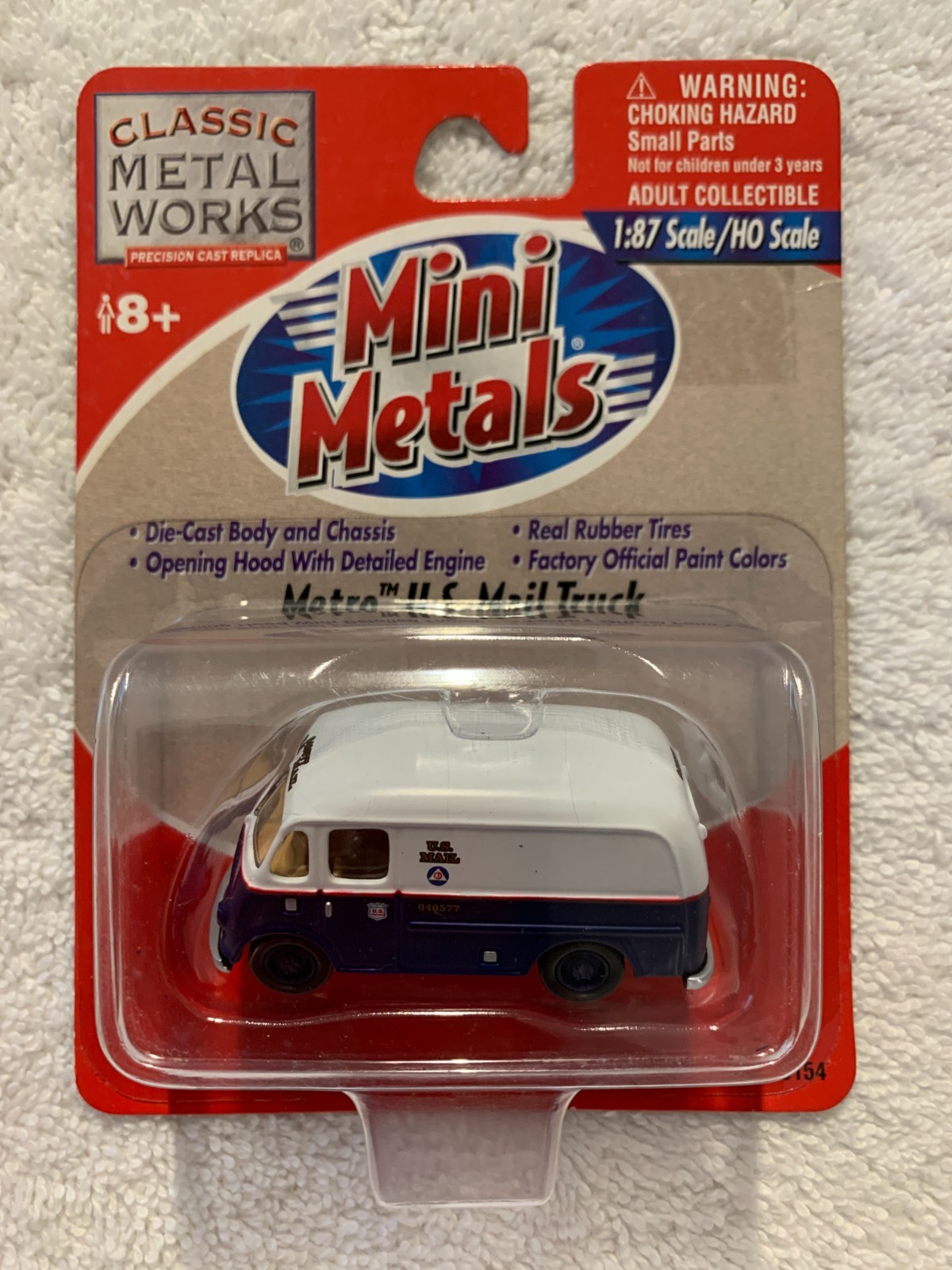 Mini Metals HO Scale Metro U.S. Mail Truck #30154