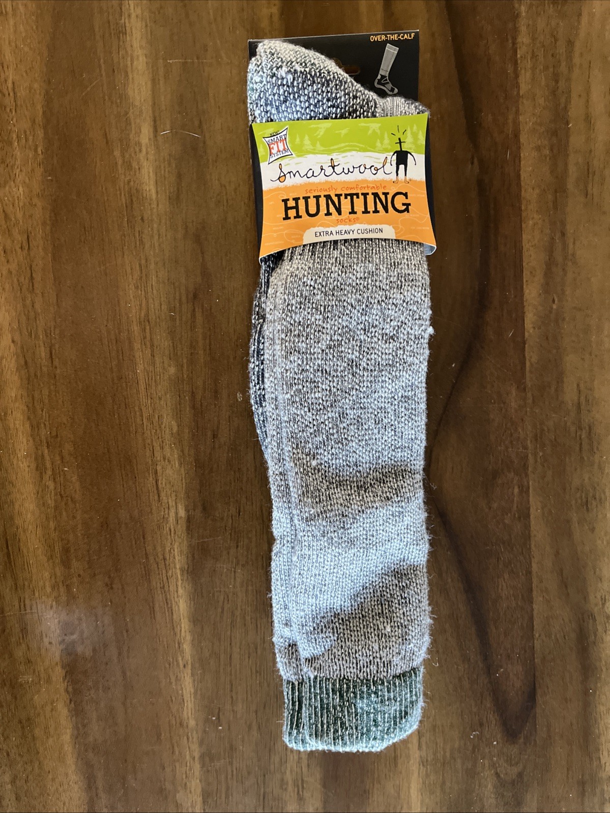 Smartwool socks X Large hunt hunting merino wool Gray/Forest X Heavy New OTC
