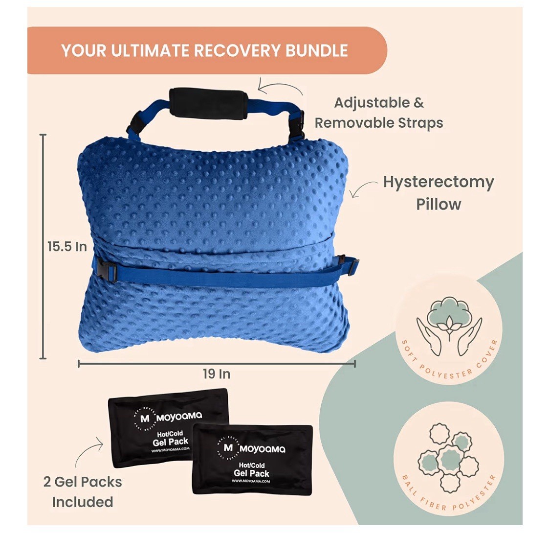 Moyoama Hysterectomy, Pillow Post Surgery