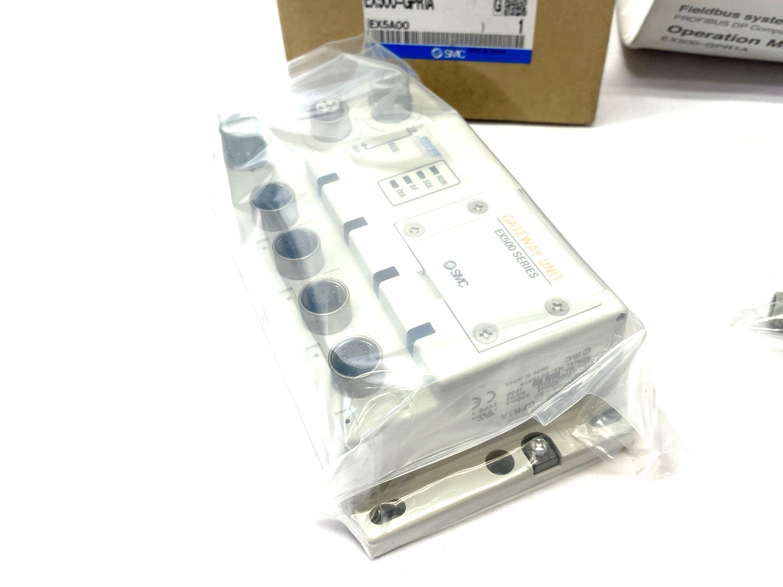 SMC EX500-GPR1A Serial Interface Unit, PROFIBUS, 64/64