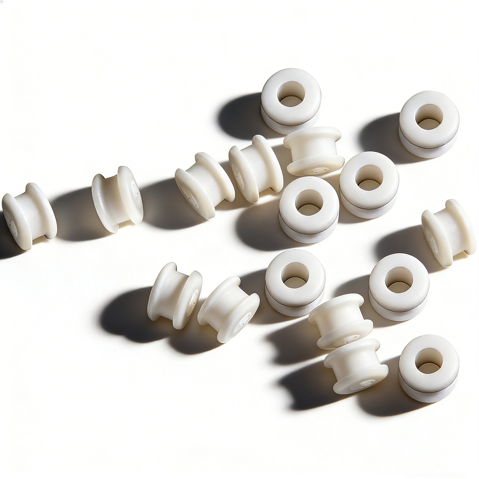 18Pcs Rubber Grommets White For Hunter Vintage Discontinued Ceiling Fans New
