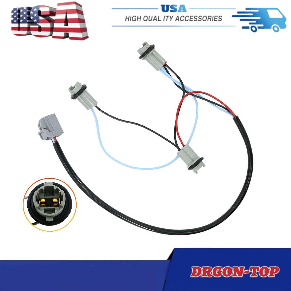 AL3Z-13A625-A Brake Stop Light Wire Harness Assembly For 2010-2014 Ford F-150