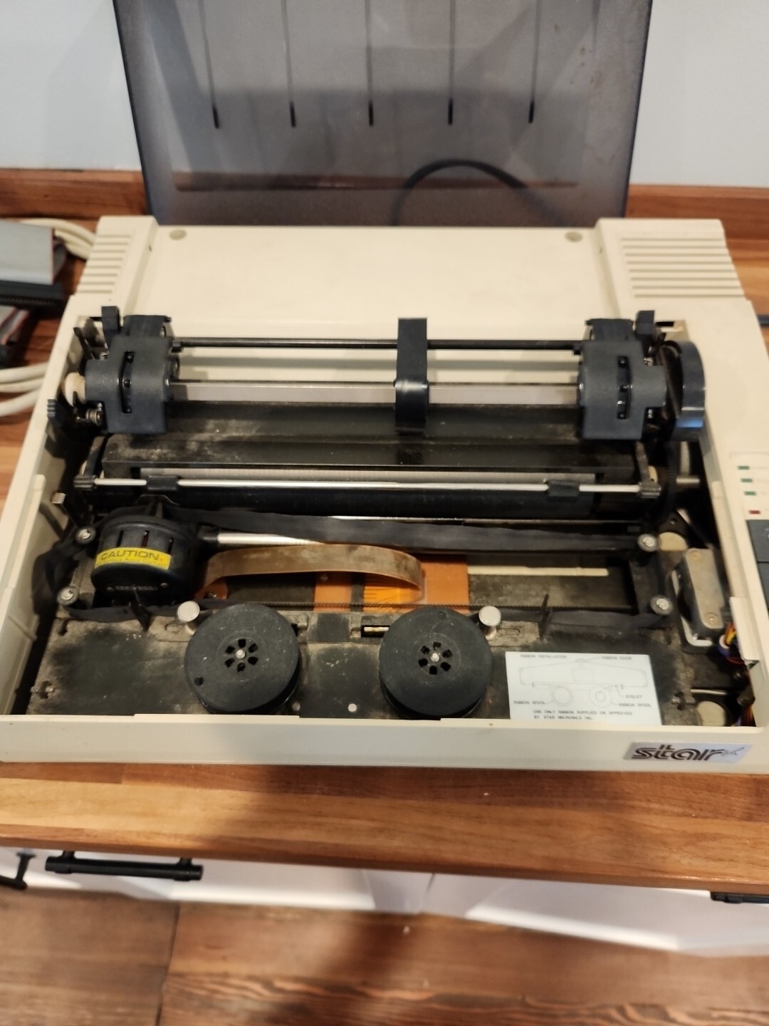 Star Gemini 10X Dot Matrix 9pin Printer Vintage