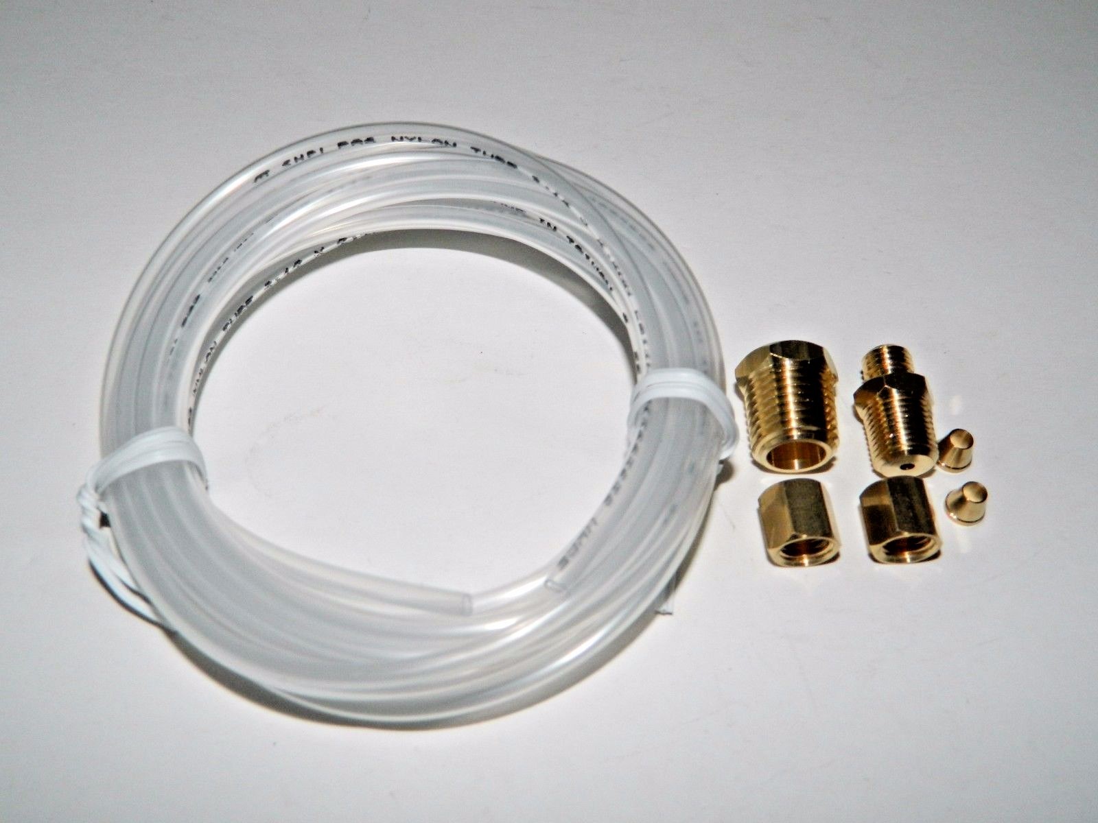 NEW BOOST VACUUM OIL PRESSURE GAUGE INSTALLATION KIT 12 FEET 1/8" NYLON TUBING