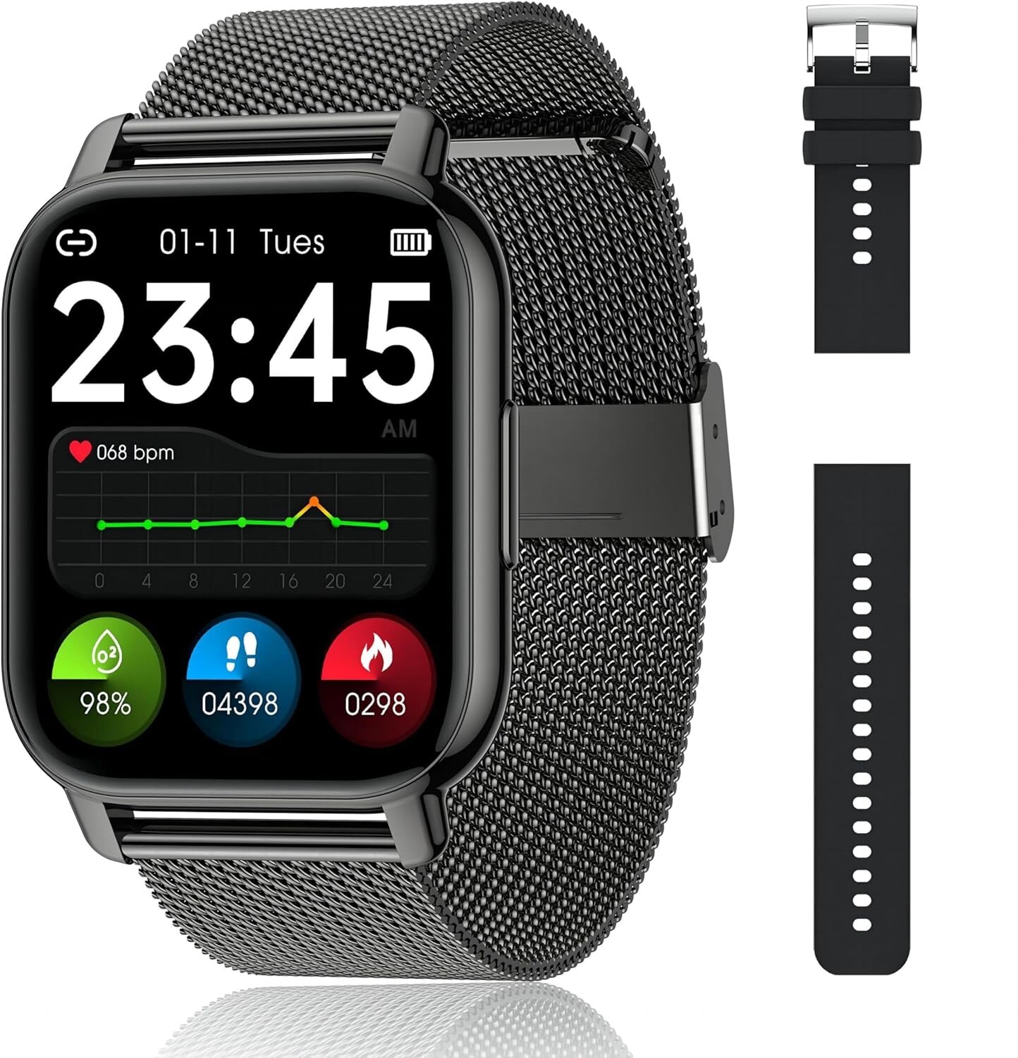 2024 Smartwatch Men Women Waterproof Sport Watch Fitness Watch Pedometer Watch