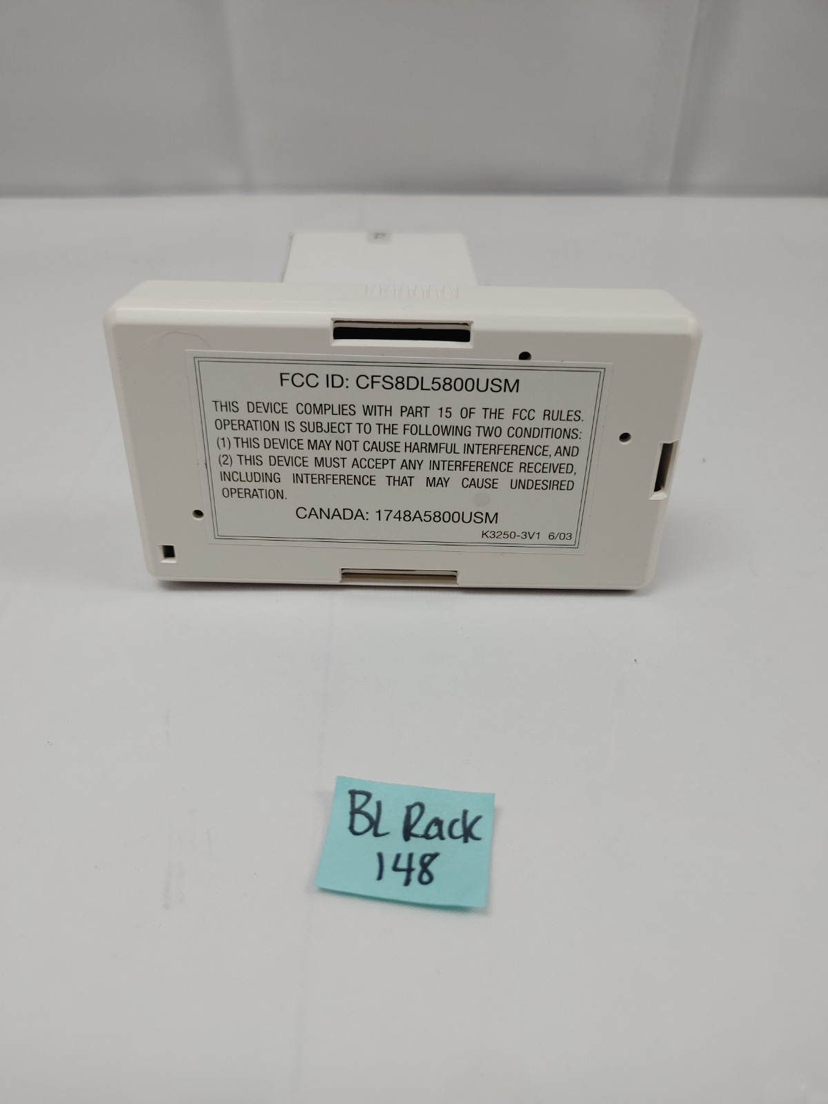 Honeywell ADEMCO 5843 Wireless Relay Module*MISSING SCREWS*