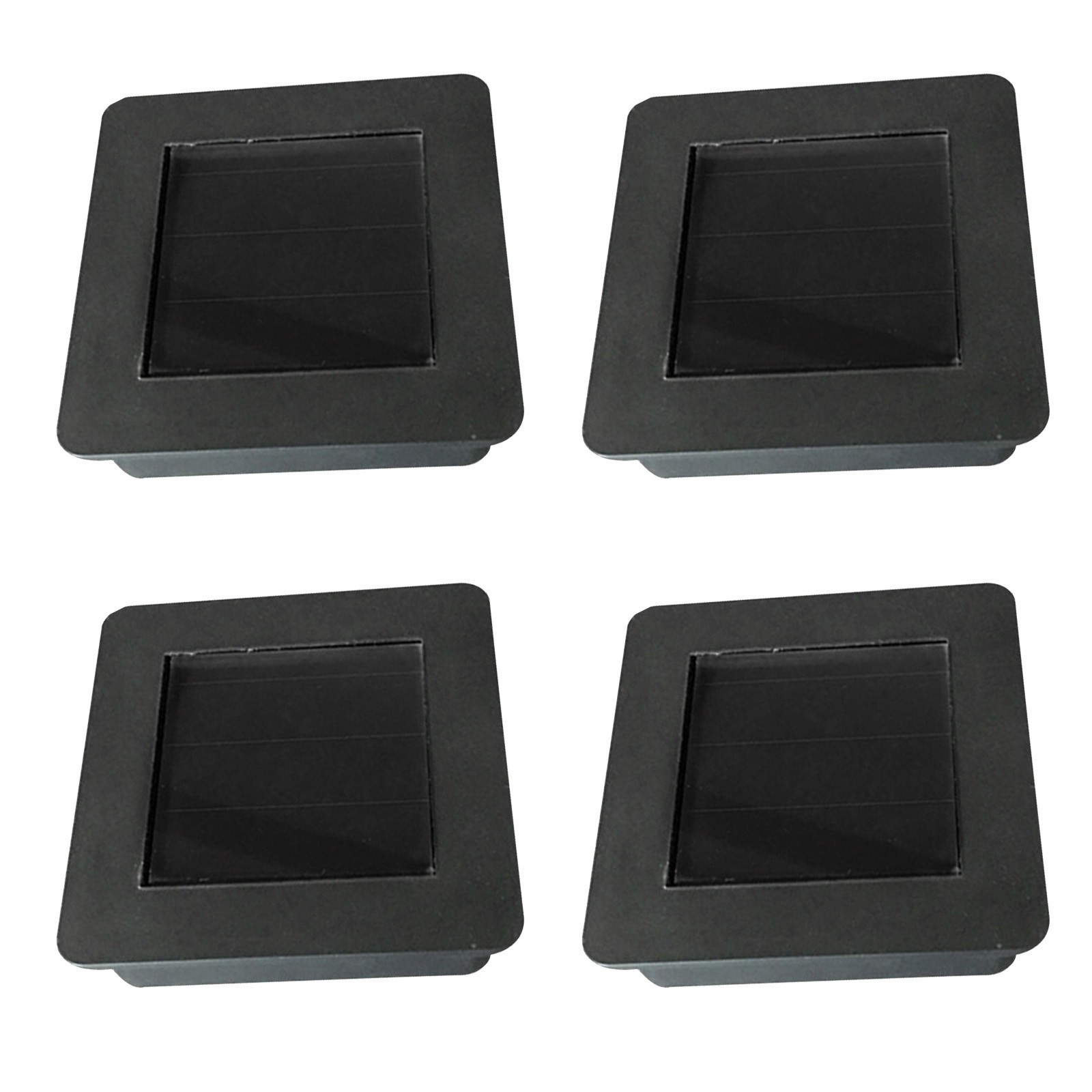 Solar Light Replacement Top, Square Solar Panel Top Replacement
