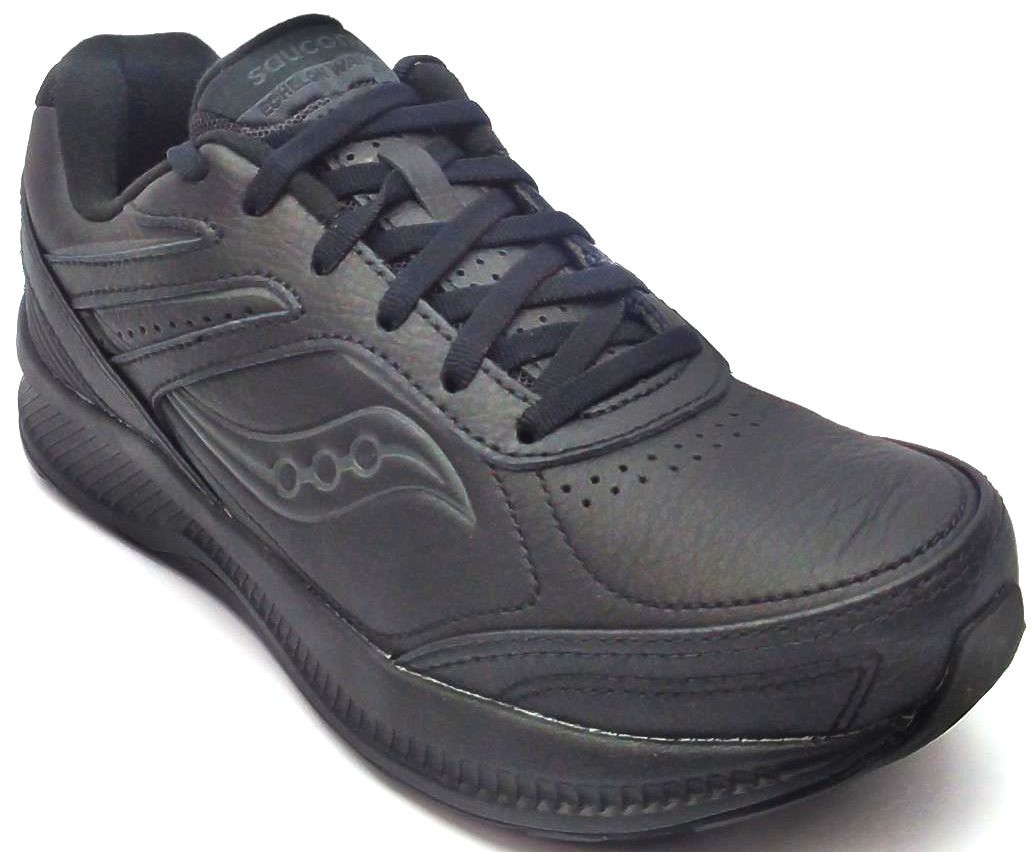 Saucony Women's Echelon Walker 3 Walking Shoes Leather Lace-up Comfort