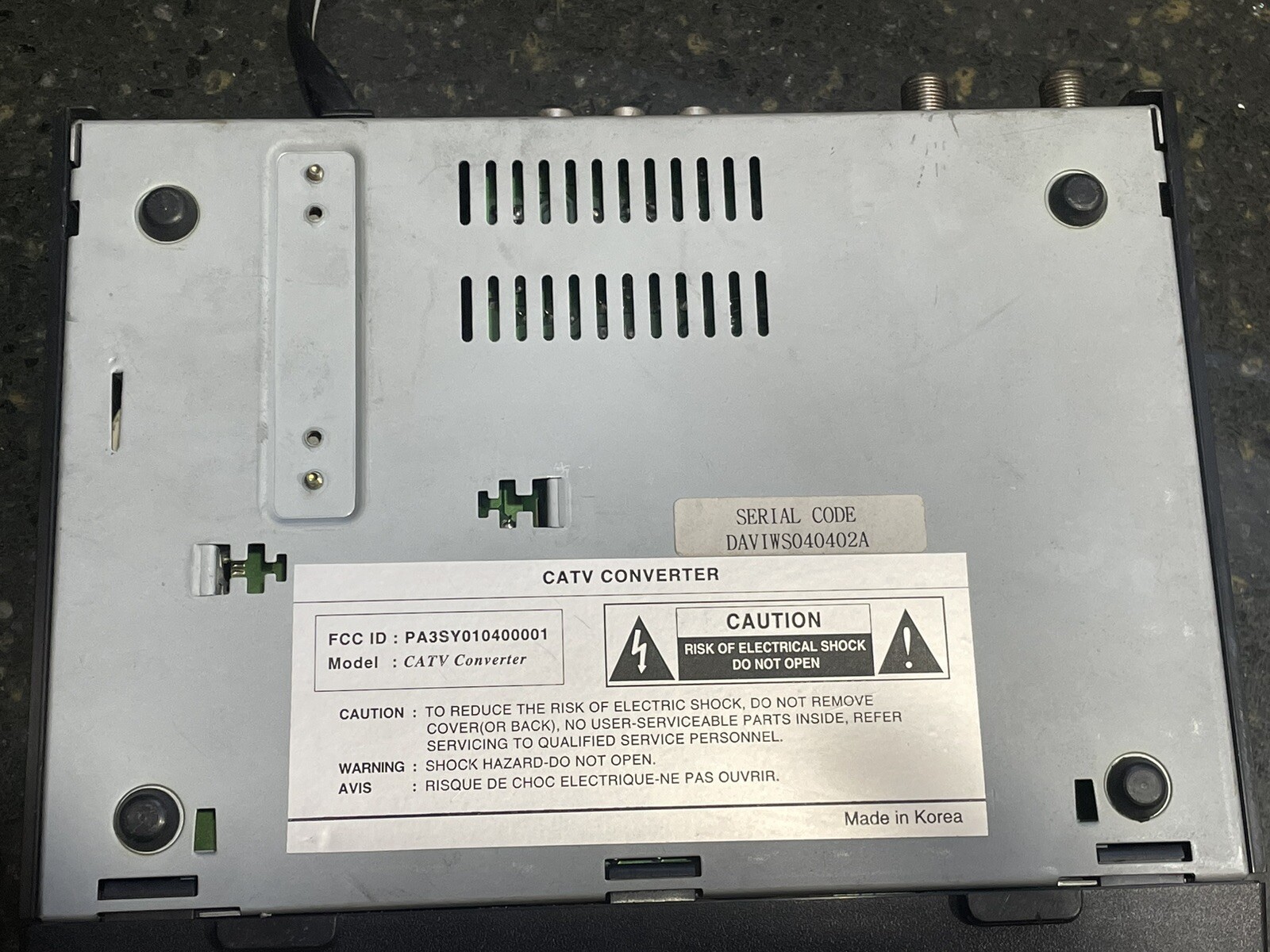 DAVINCI DVCC-1 CATV Converter