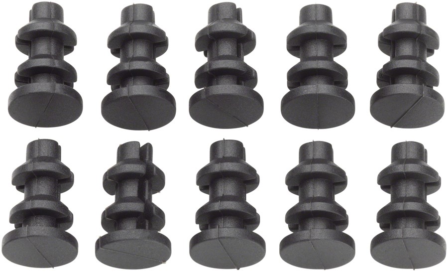 Jagwire Frame Plug Refill Bag- Closed Type 5.7-6.0mm Round Frame Port, Bag/10