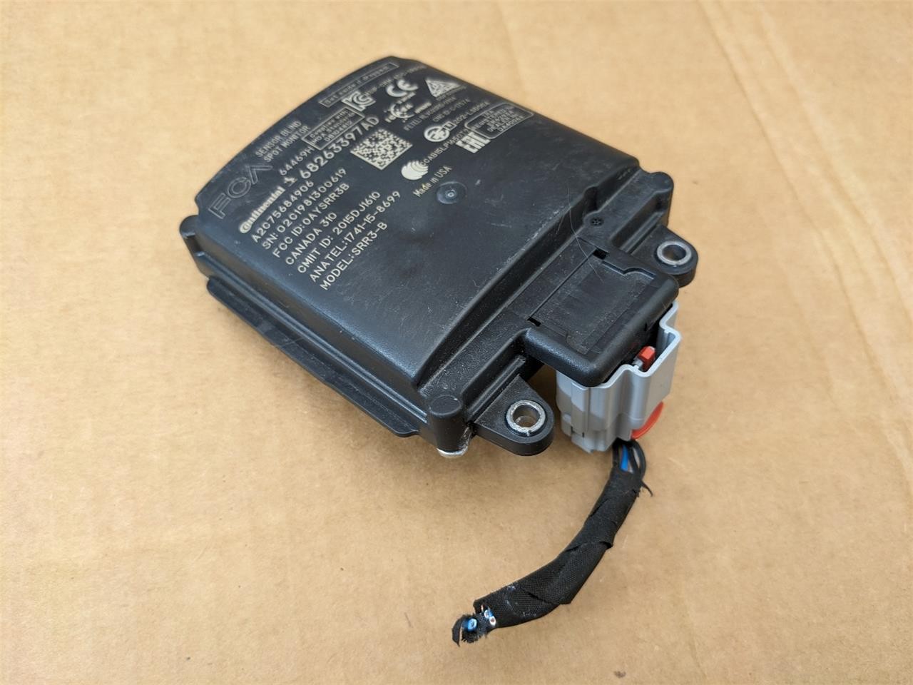 OEM 2019-2024 RAM 1500 2500 3500 Blind Spot Detection Module Sensor 68263397AE