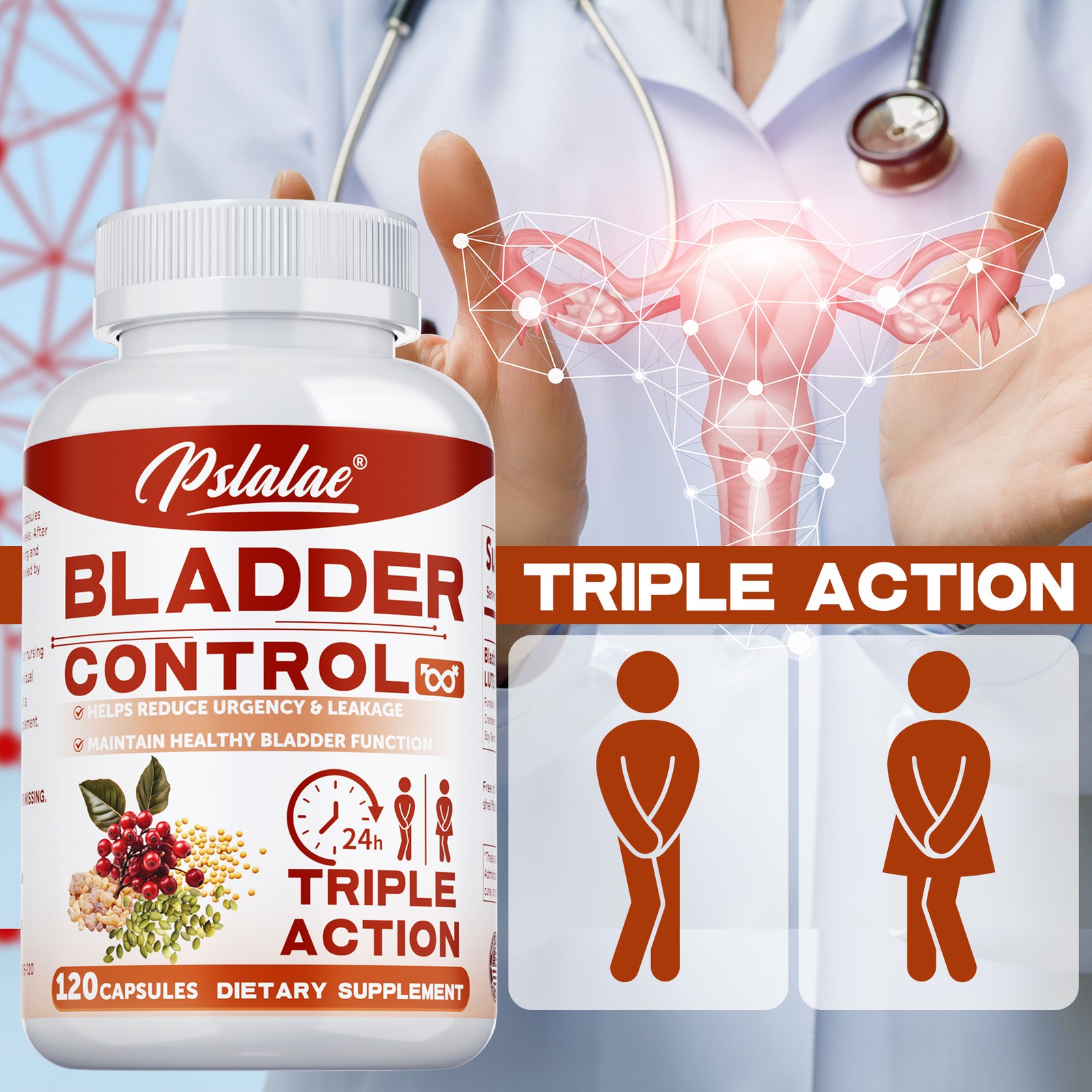 Bladder Control - Maintain Healthy Bladder Function and Reduce Urinary Urgency