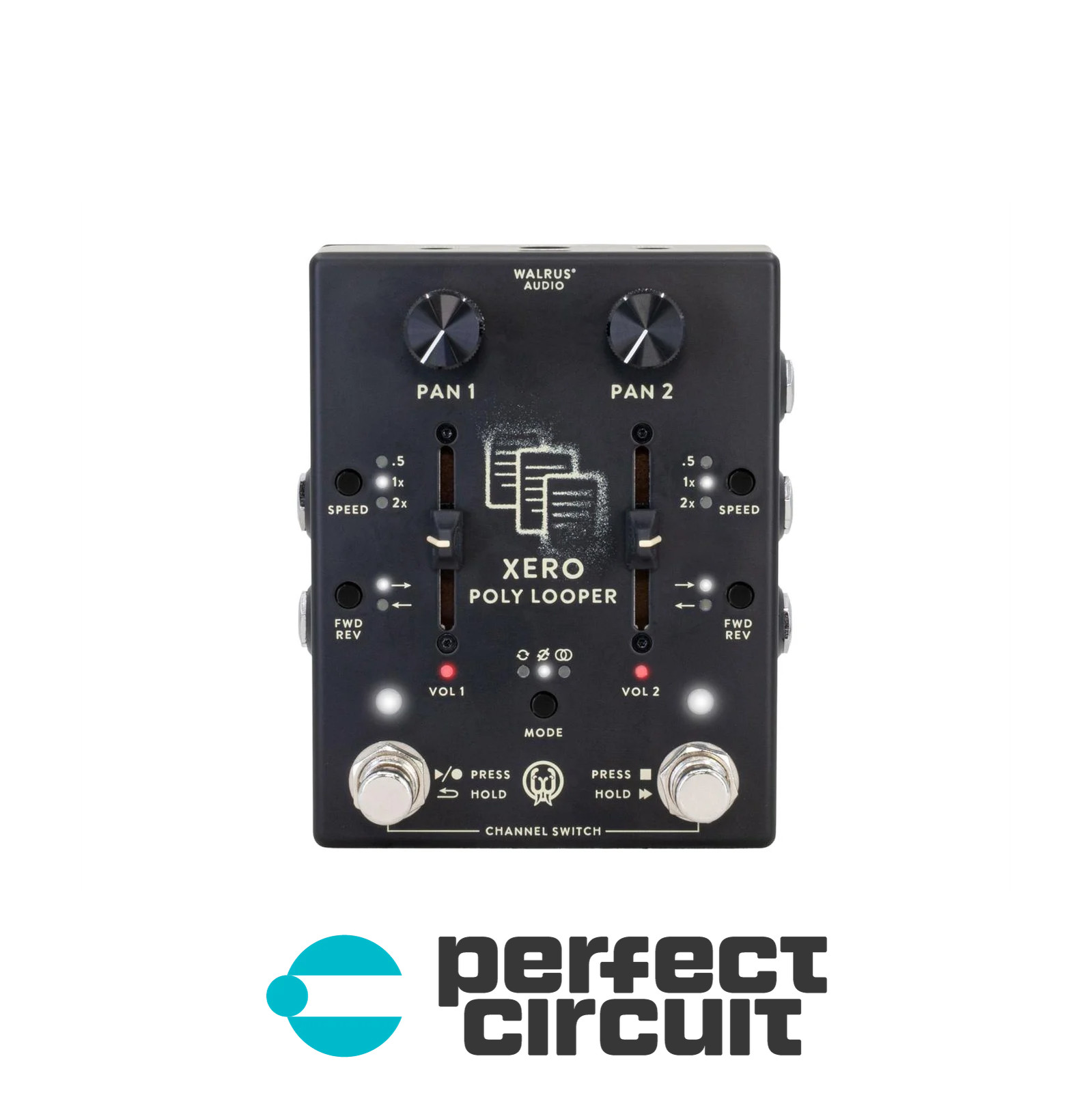 Walrus Audio Xero Polylooper (Black) Pedal EFFECTS - NEW - PERFECT CIRCUIT