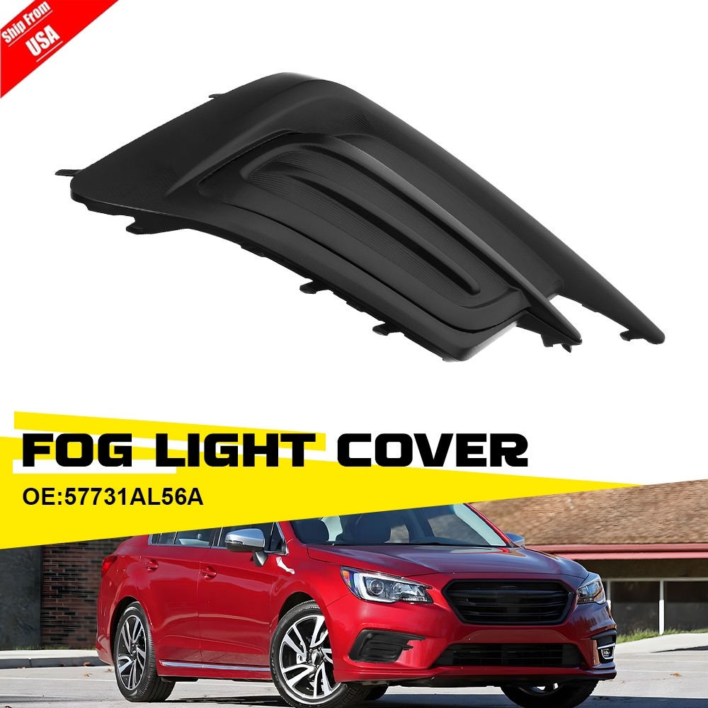 Front Bumper Fog Light Cover Bezel Passenger Side For Subaru Legacy 2018-2019