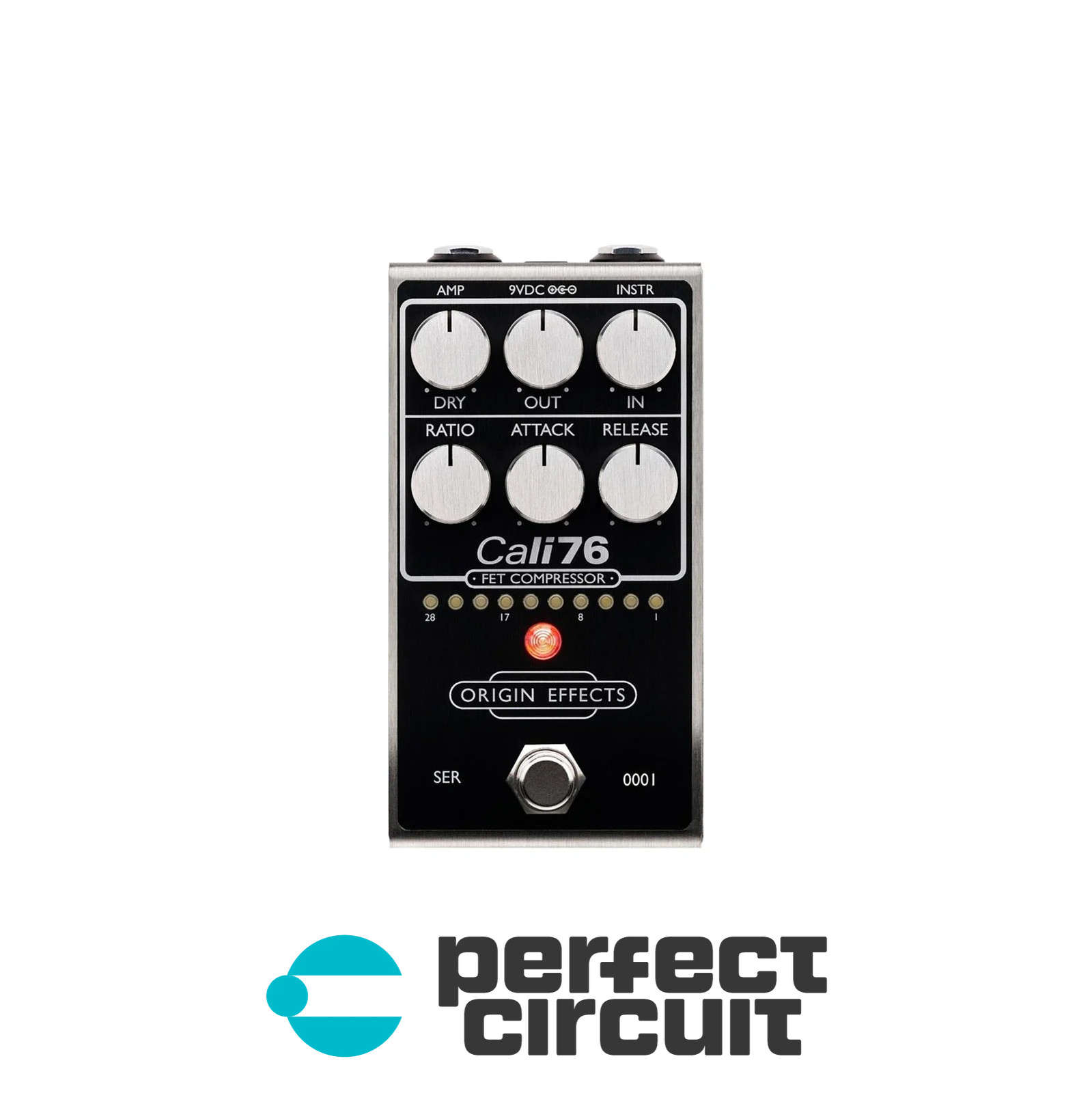 Origin Cali76 FET Compressor (Black) Pedal EFFECTS - NEW - PERFECT CIRCUIT