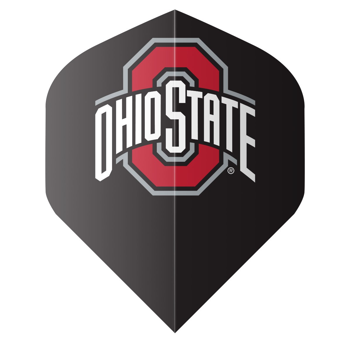 NCAA Ohio State Black Standard Dart Flights