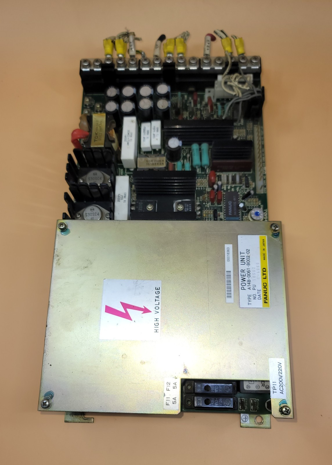 Fanuc A14B-0061-B002-02 Power Unit Module   A20B-1000-0030/06A