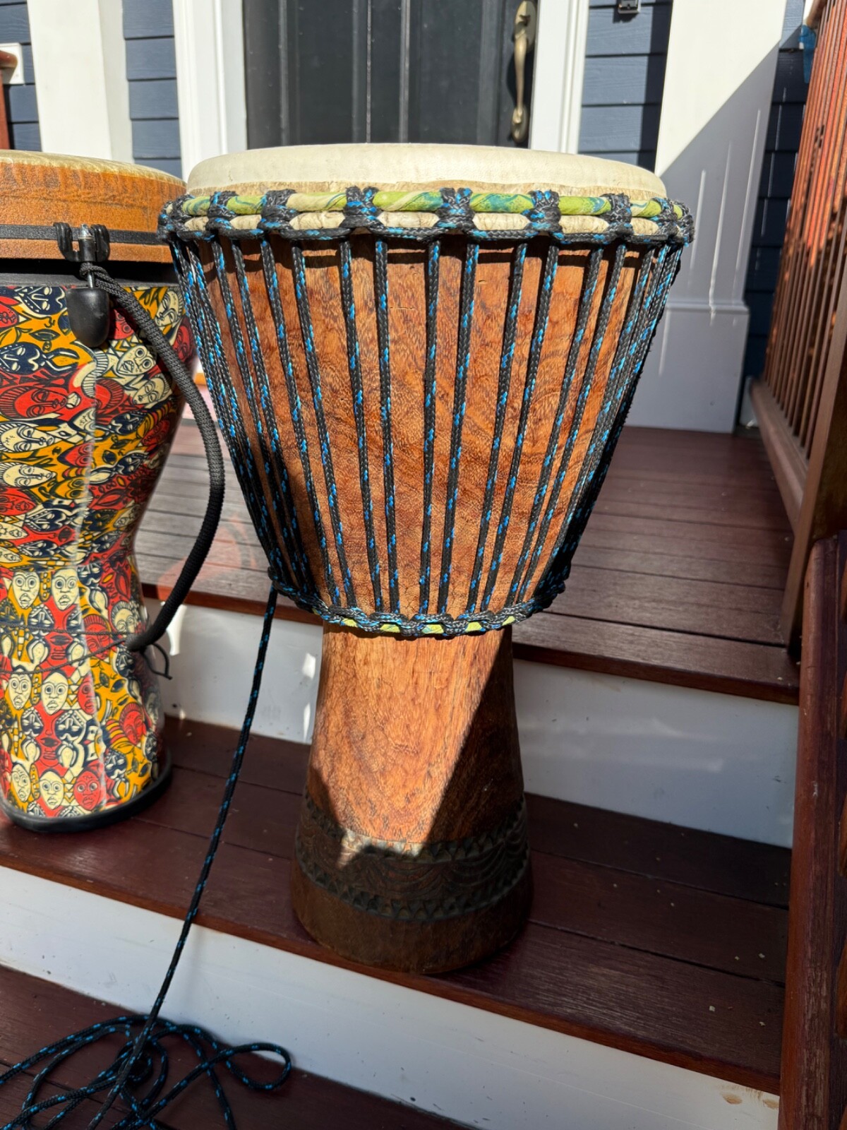Percussion Instruments (Djembe, Cajon, Rain Sticks, Bongos)