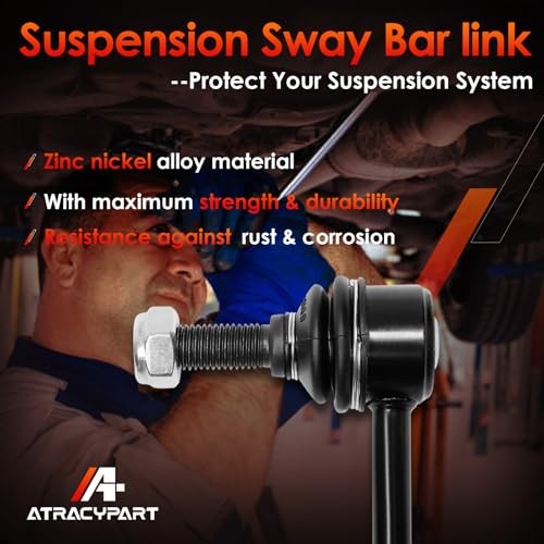 Front Sway Bar Stabilizer Links 2 Pcs｜Replacement For 2007-2017 Buick Enclave,