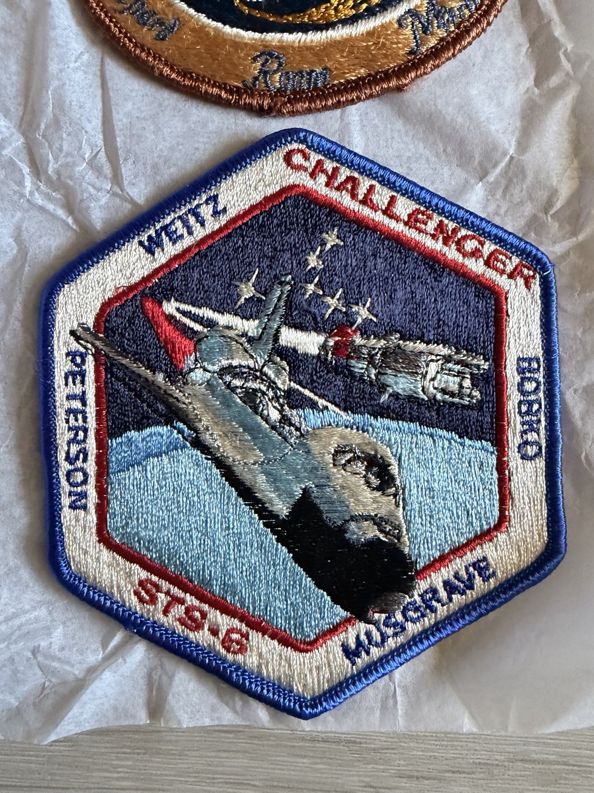 3 NASA Patches