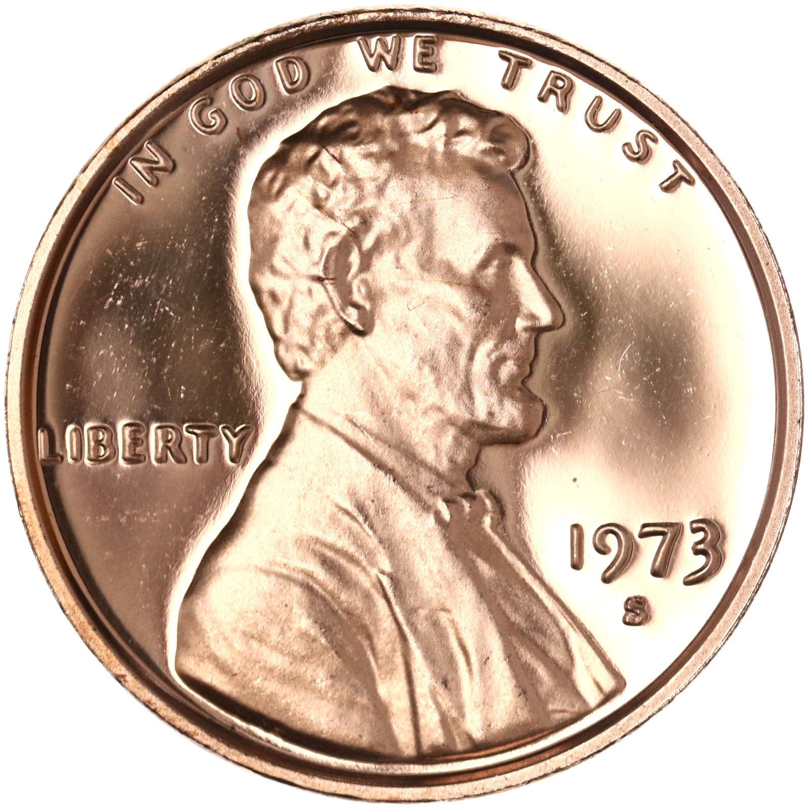 1973 S Lincoln Memorial Cent Gem Proof