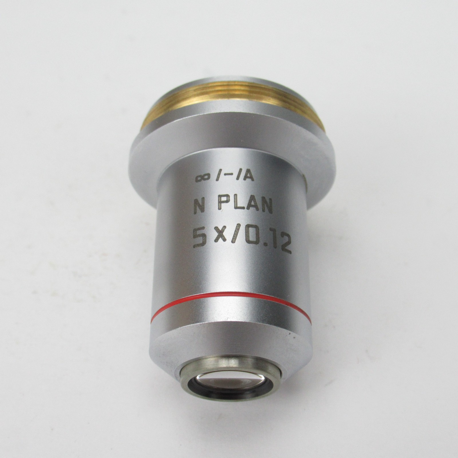 LEICA N PLAN 5X/0.12 INFINITY CORRECTED MICROSCOPE OBJECTIVE LENS M25 - 506087