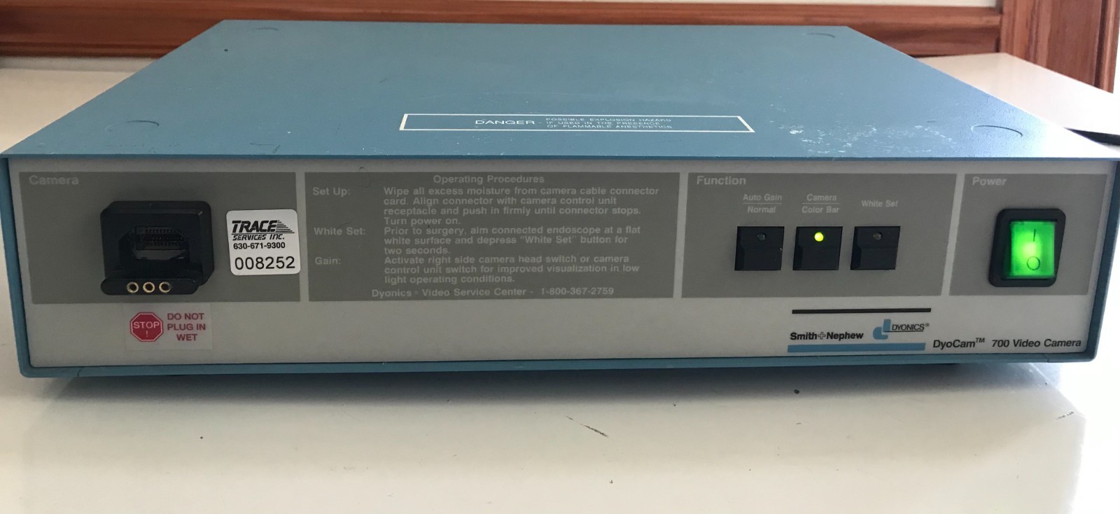 SMITH +NEPHEW DYONICS 700 VIDEO CAMERA SYSTEM