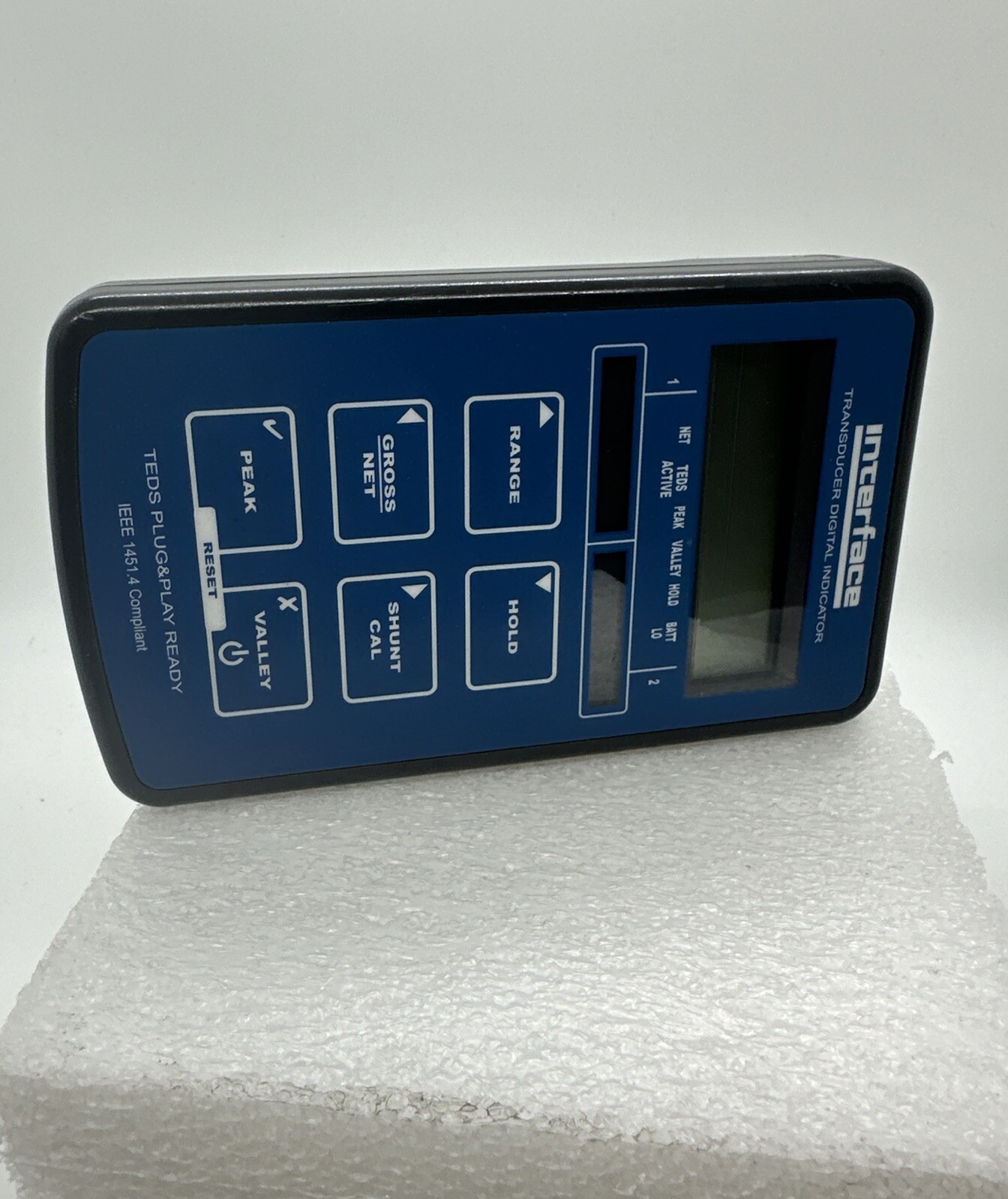 Interface 9320-1 TEDS Hand Held Transducer digital indicator load Cell*Pre-Owned