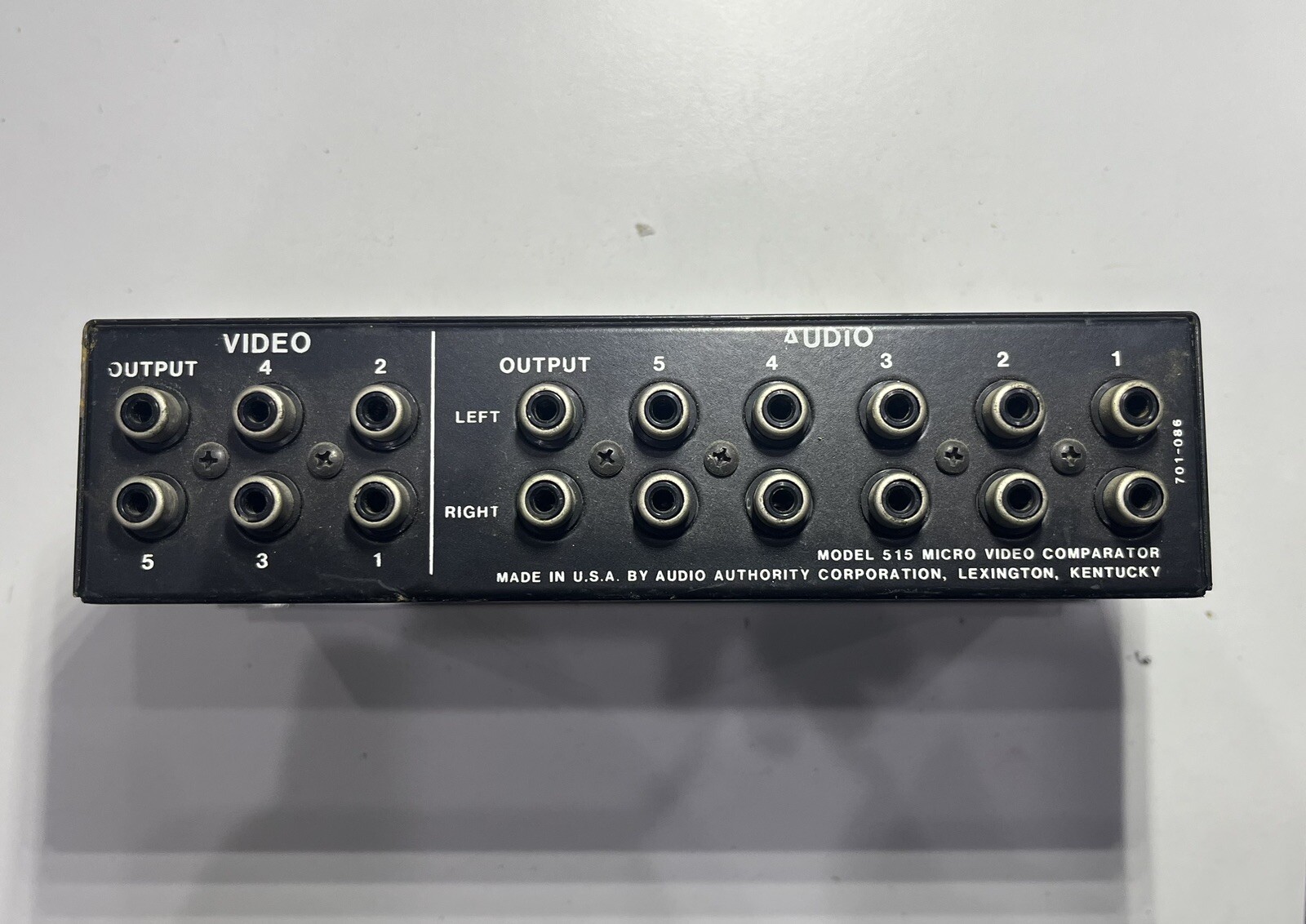 Audio Video Switching System Audio Authority Model 515 for Video Components