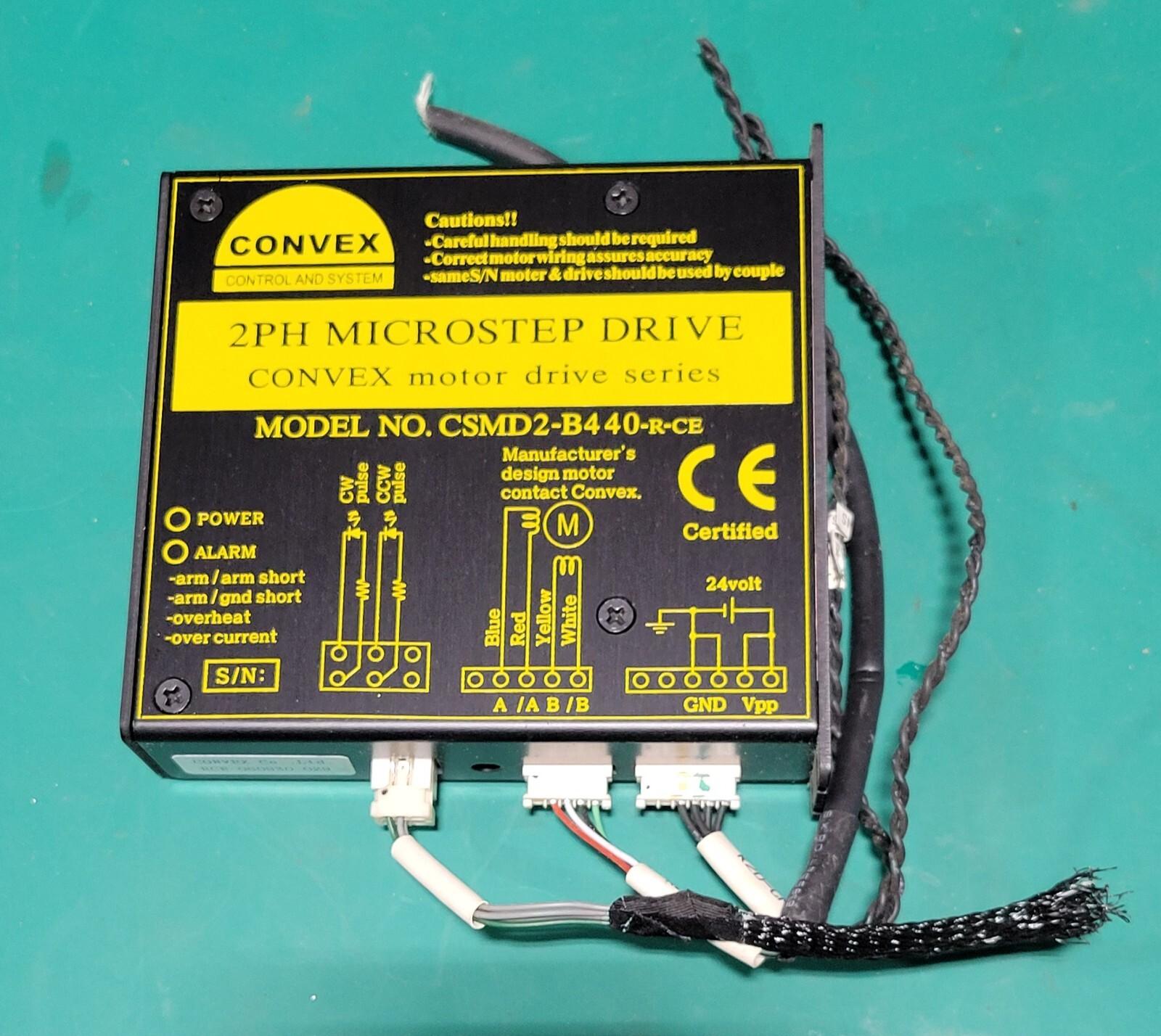 Convex Stepper Motor Driver CSMD2-B440-R-CE Samsung CP45 SMT PNP R1