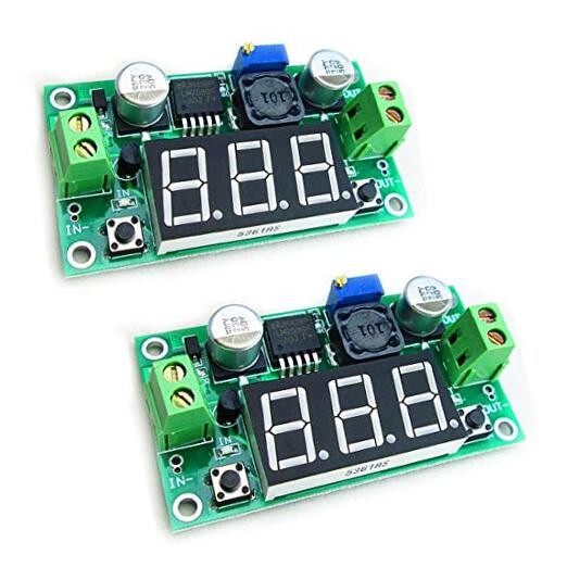 2pcs LM2596 Adjustable DC-DC Step Down Buck Power Convert Module 4.0-40V Small