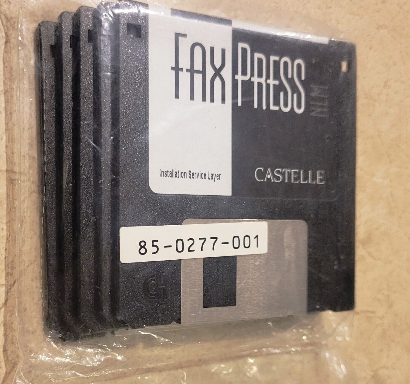 Vintage Faxpress NLM 5 Disk Set NEW SEALED Castelle Corp 3.5" Floppy Disk