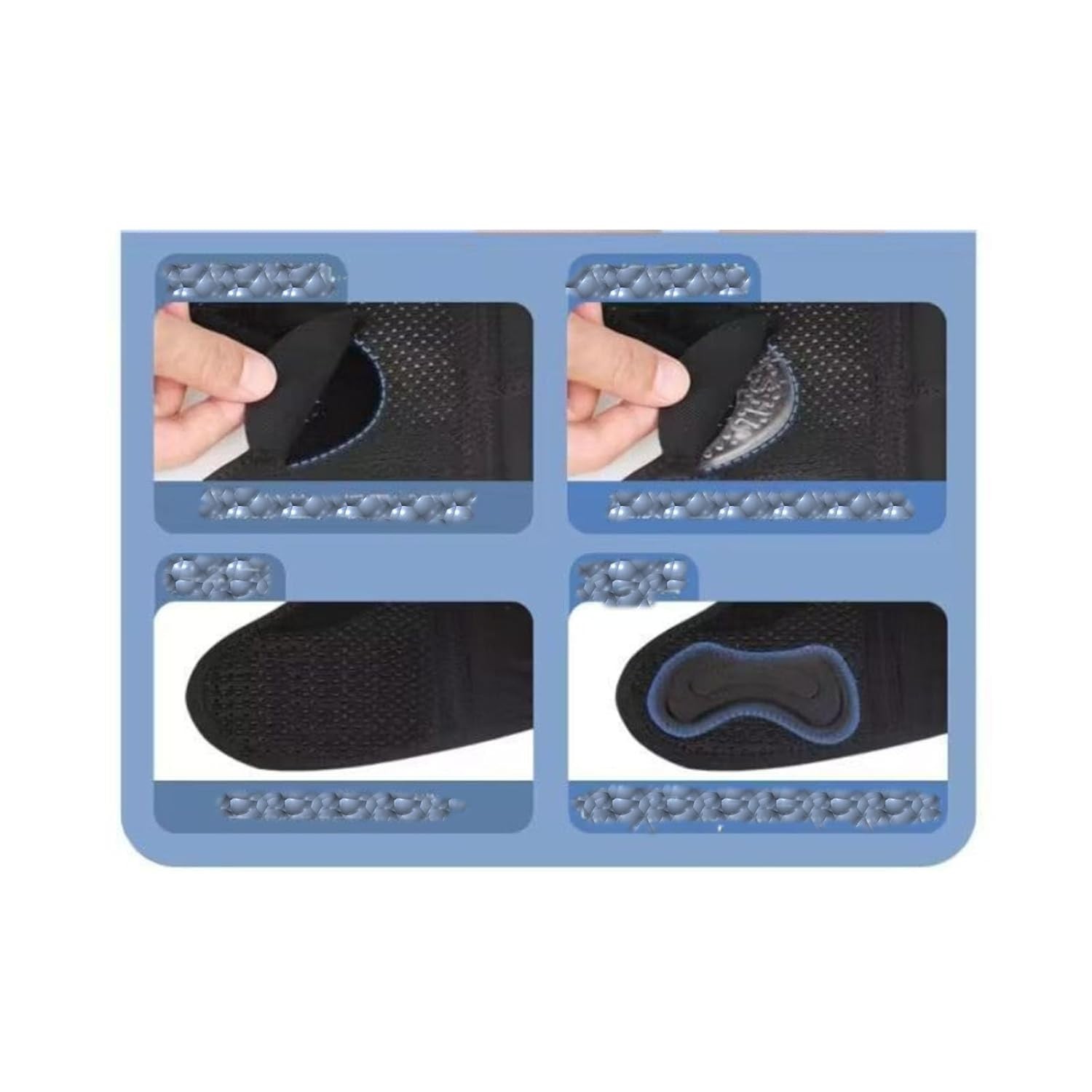 Knee Brace Spring Stabilizers Adjustable Compression Support meniscus tear, ACL