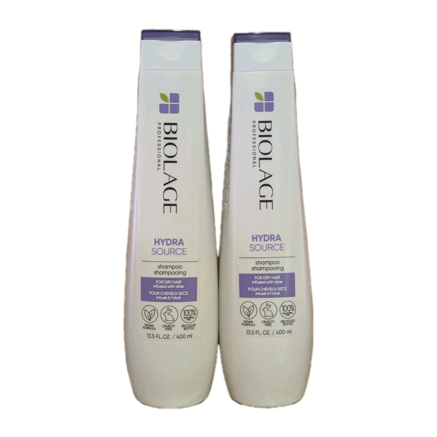 Biolage Hydrasource Shampoo 13.5 oz - Pack of 2