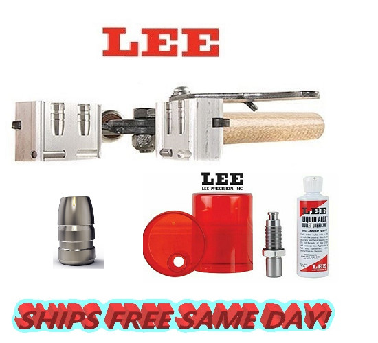 Lee 2 Cav Mold for 38 Special/357 Mag/38 Colt & Sizing and Lube Kit! 90303+90048